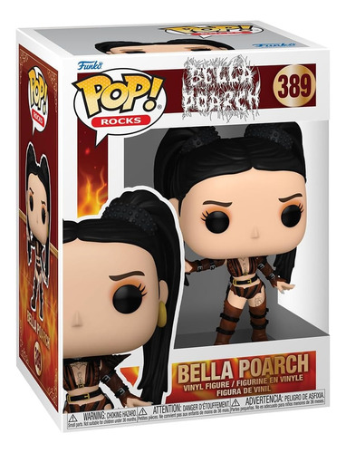 Funko Pop Rocks Bella Poarch Inferno