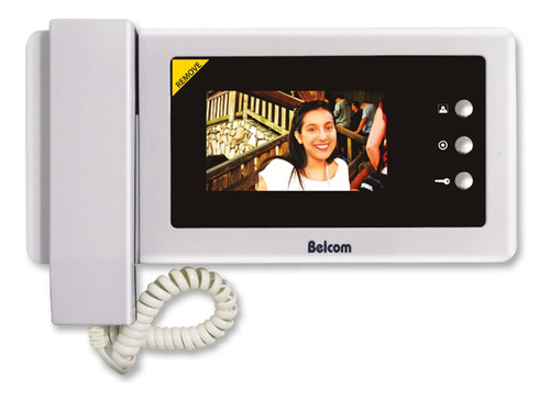 Monitor Video Portero Lcd 4.3  Belcom Pe-7846-sd Casa Edif.