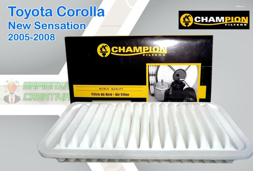 Filtro Aire Motor Toyota Corolla New Sensation 2005 - 2008