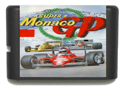 Cartucho Super Monaco Gp | 16 Bits  -museum Games-