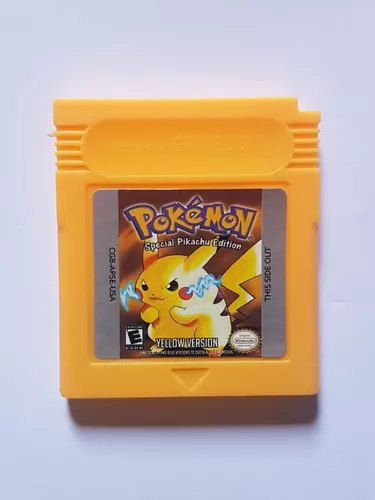 Cartucho Fita Pokémon Yellow em (Português) Game Boy advance Gba / Nds -  Escorrega o Preço