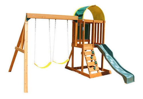 Juego Infantil De Madera Para Exterior