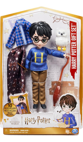 Wizarding World Harry Potter, Set De Regalo De Muñeca Harry