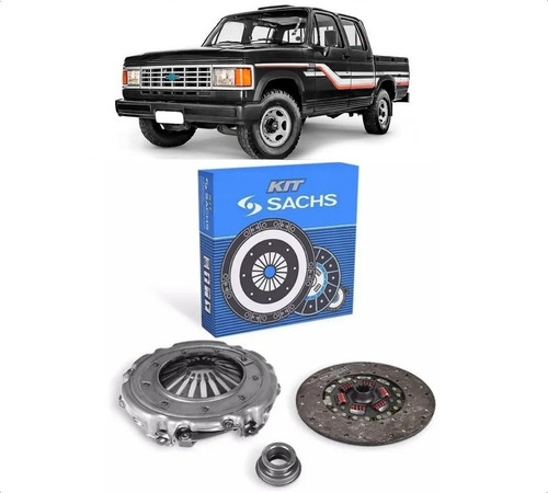 Kit Embreagem Gm A20 C20 D20 C10 D10 Bonanza Aspirado 280mm