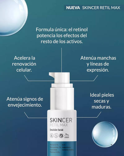 Set Skincer Retil Max + Tonico Colageno Biobellus 250ml