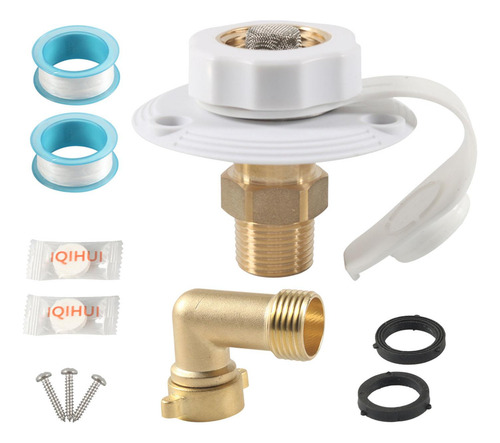 Kit De Entrada De Agua Para Rv City Con Válvula De