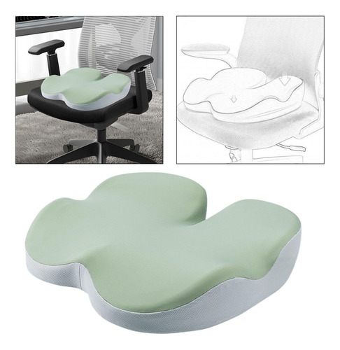 Almohada De Asiento, Cojín De Espuma Viscoelástica Para