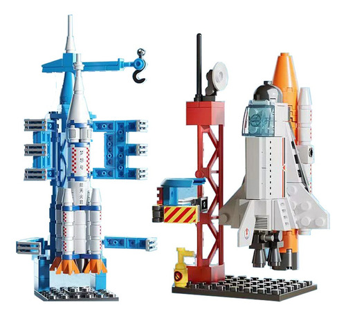 Sembo Bloques Base De Aviones Y Cohetes Espaciales Miniatura