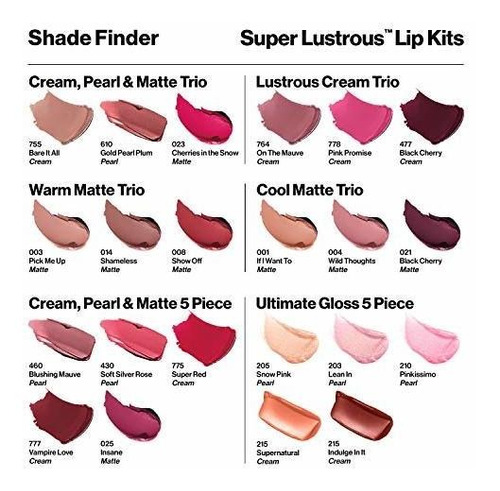 Lápiz Labial Revlon Super Lustrous, Color De Labios Multiaca