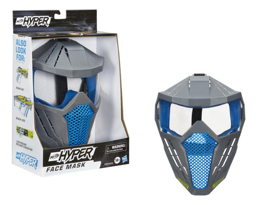 Máscara Protectora Facial Nerf Hyper Respirable Con Correa