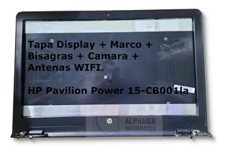 Tapa Completa Notebook Hp Pavilion Power 15-cb001la