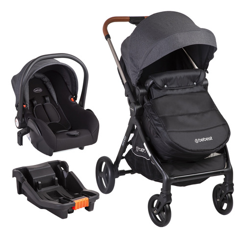 Coche Travel System Mars Lx Gris