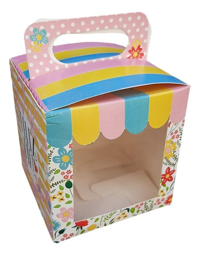 Caja Estampada Para Taza  X 10 Unid - 