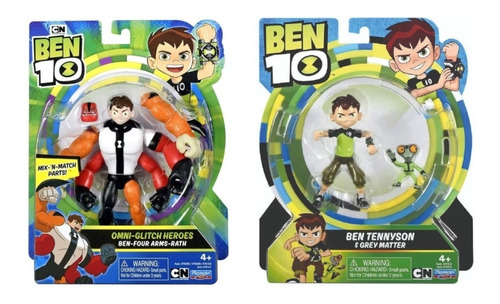 Ben 10 Y Ben Cuatro Brazo Omni Heroes Spin Master