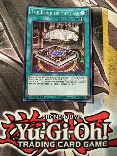 The Book Of The Law - Secret Rare      Fuen