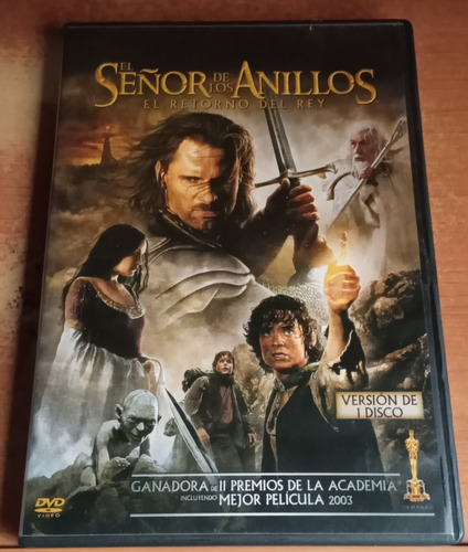 El Señor De Los Anillos El Retorno Del Rey Dvd (latino)