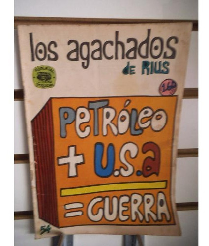 Comic Los Agachados De Rius 54 Editorial Posada Vintage