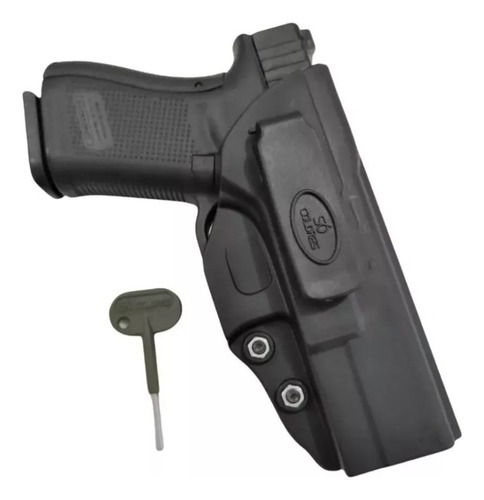 Coldre Polímero Velado Glock G22 Geração 5 Pmsp Destro