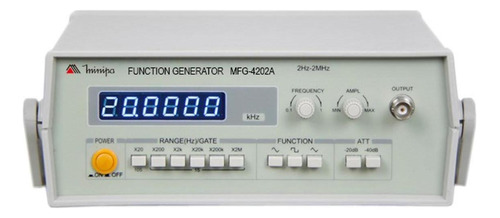 Gerador De Função 2mhz Minipa Mfg-4202a