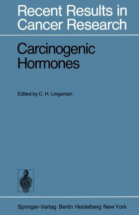 Libro Carcinogenic Hormones - C.h. Lingeman