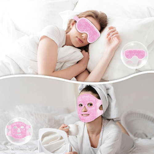 Juego De Mascarilla Refrescante Para Los Ojos Y Mascarilla F