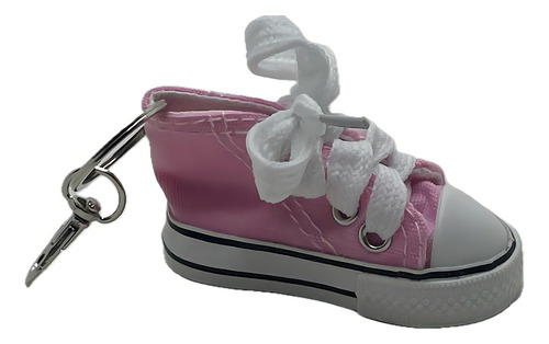 Chaveiro Pink Rosinha + Gancho Tênnis All Star Rosa Converse Cor Verde