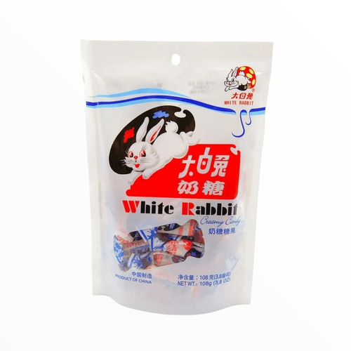 Dulce De Leche Importado Chino , White Rabbit, 108 G. 