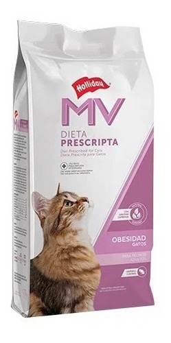 Alimento Mv Dieta Prescripta Obesidad Gato En Bolsa De 2 kg