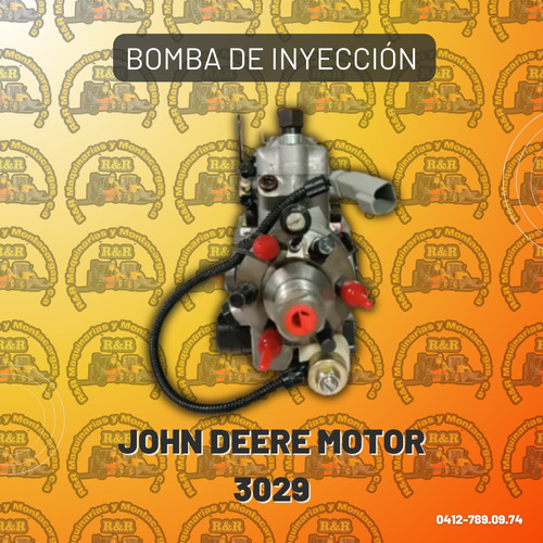 Bomba De Inyección John Deere Motor 3029