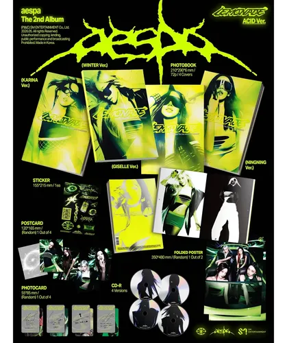 aespa アルバム まとめ売り ジゼル Aespa-2nd Album [lemonade](acid Ver.)(giselle Ver.)original