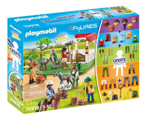 Playmobil My Figures Rancho De Caballos 70978