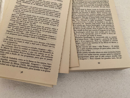 Libro El Señor De Los Anillos 2 Las Dos Torres J.r.r Tolkien (Usado)