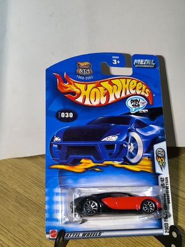 Hot Wheels Bugatti Veyron 2003 First Editions Azul (Usado)
