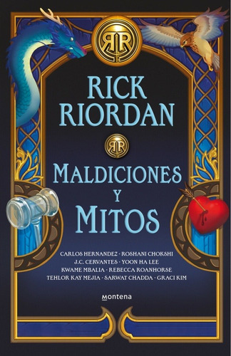 Maldiciones y mitos, de Rick Riordan. Editorial Montena en español