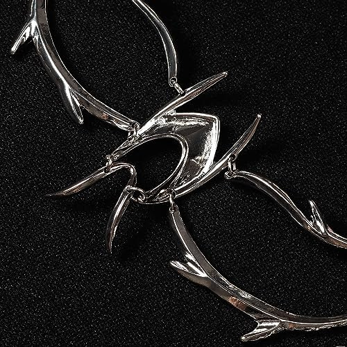 Lvow Futurista Cyber ??punk Cara Cadena Pendiente Joyería En