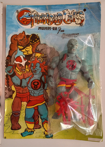 Figura Thundercat Leono Mumrra Bootleg Blíster Vintage 80s (Usado)