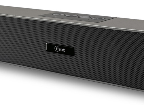 Imagen 5 de 8 de Barra De Sonido Mlab Sb100 Soundbar Tws Bluetooth Negro