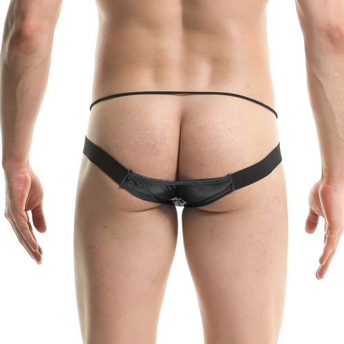 Ropa Interior Hollow String Para Hombre, De Charol Macizo, D