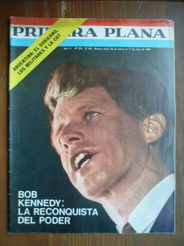 Bob Kennedy Coral Labruna River / Primera Plana 274 / 1968