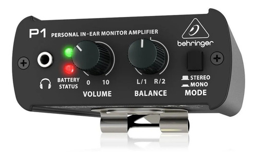 Behringer Powerplay P1 Amplifica Auricular Monitor In Ear 6p