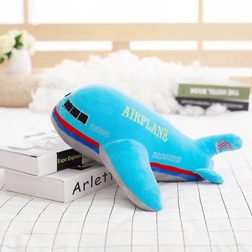 Xlm Almohada De Peluche De 40 Cm, Avión, Niña, Niño