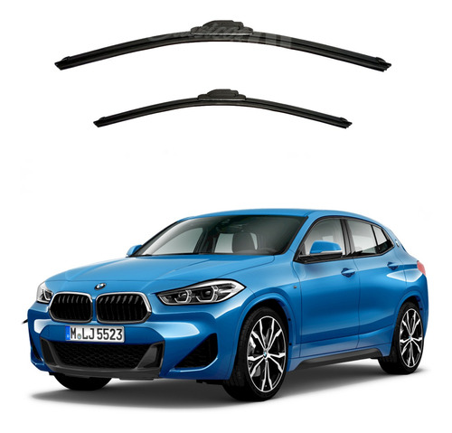 Kit X2 Escobillas Delanteras Flex Goma Bmw X2 2020