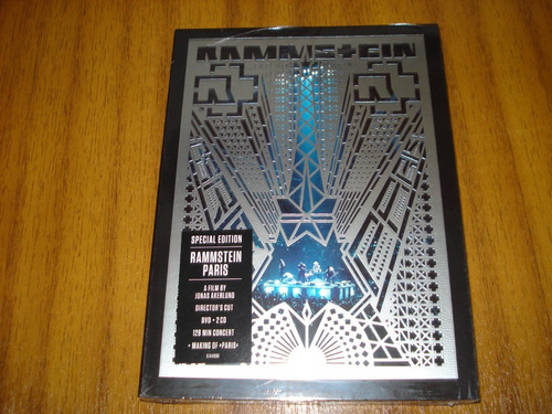 Box Cd Rammstein / Paris (nuevo Sellad) Europeo 2 Cd + 1 Dvd