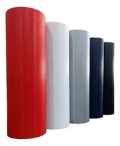 Comprar Vinilo Simil Fibra De Carbono (colores) 1.52m X 1.00 Polgraf