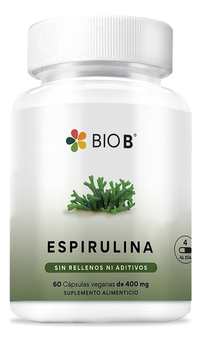 Bio B 60 Cápsulas Espirulina