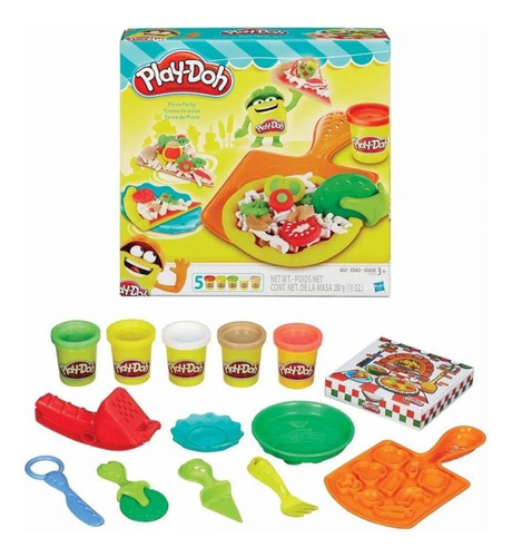 Conjunto De Massinha Play-doh Festa Da Pizza Hasbro