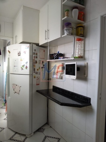 Imagem 4 de 21 de Ref: 4355 - Excelente Apartamento Na Penha De Fraça, Em Andar Alto Com 2 Dorms, Lavabo, Quarto De Empregada, Sacada, Área De Serviço. - 4355