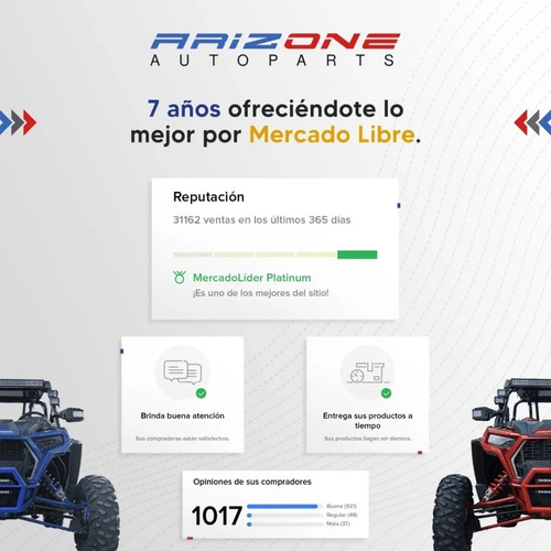 Luz De Freno Ahumado Faro Stop Polaris Rzr Pro Xp 2020-2023