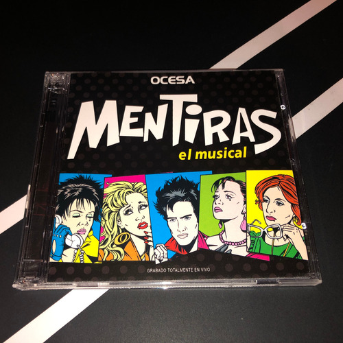 Mentiras El Musical  2 Cds Teatro Musical / Impecables