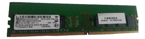Memoria RAM DDD-4 gamer color verde 4GB 1 Smart SF464128CK8I6GKSEG